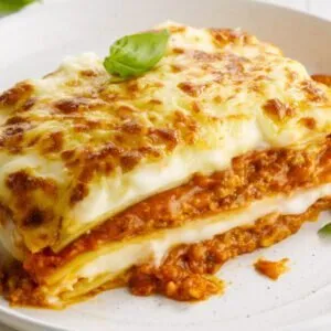Assortiment lasagnes préparées maison